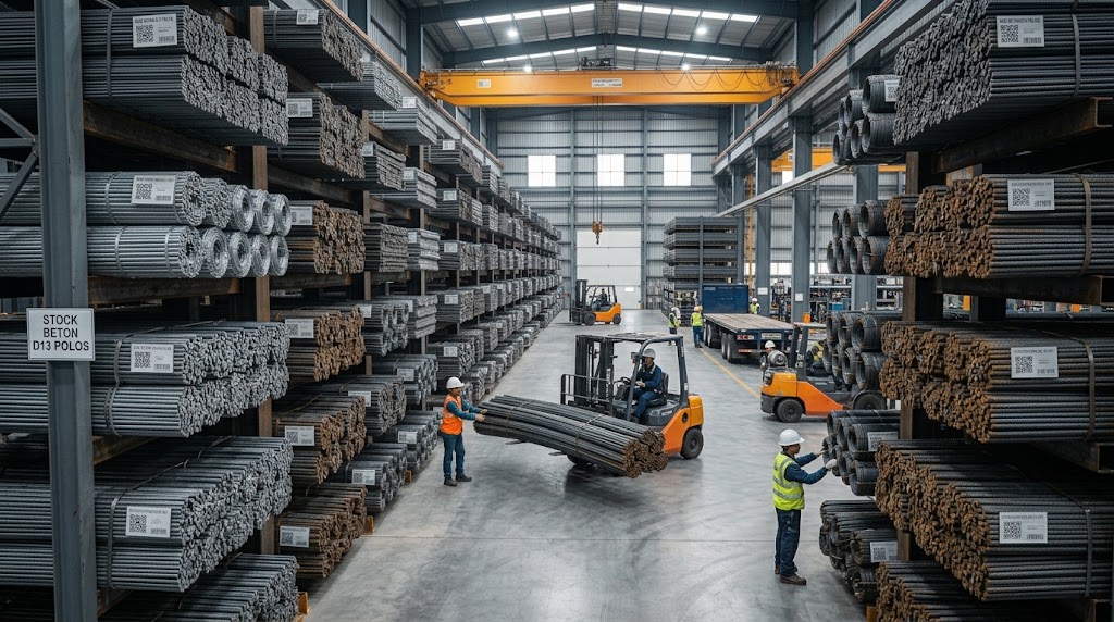 Read more about the article Jual Besi Beton Surabaya: Distributor Terpercaya Full SNI, Harga Kompetitif & Siap Kirim ke Seluruh Jawa Timur